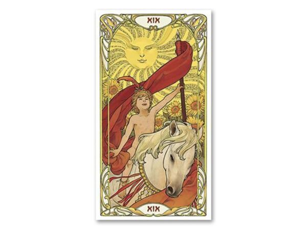 Golden Art Nouveau Tarot