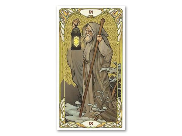 Golden Art Nouveau Tarot