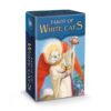 Mini White Cats Tarot
