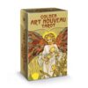 Mini Golden Art Nouveau Tarot